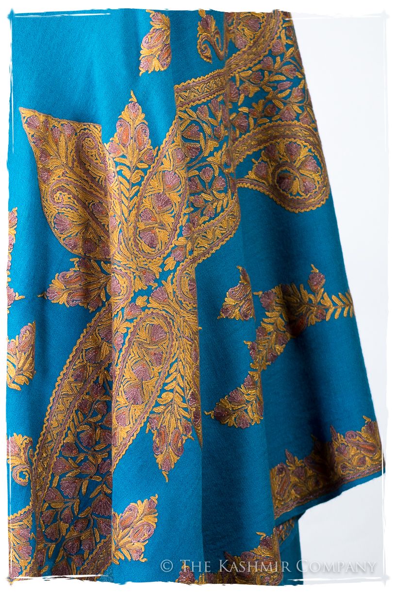 Frontière de Fort Caroline Française Paisley Provence Shawl