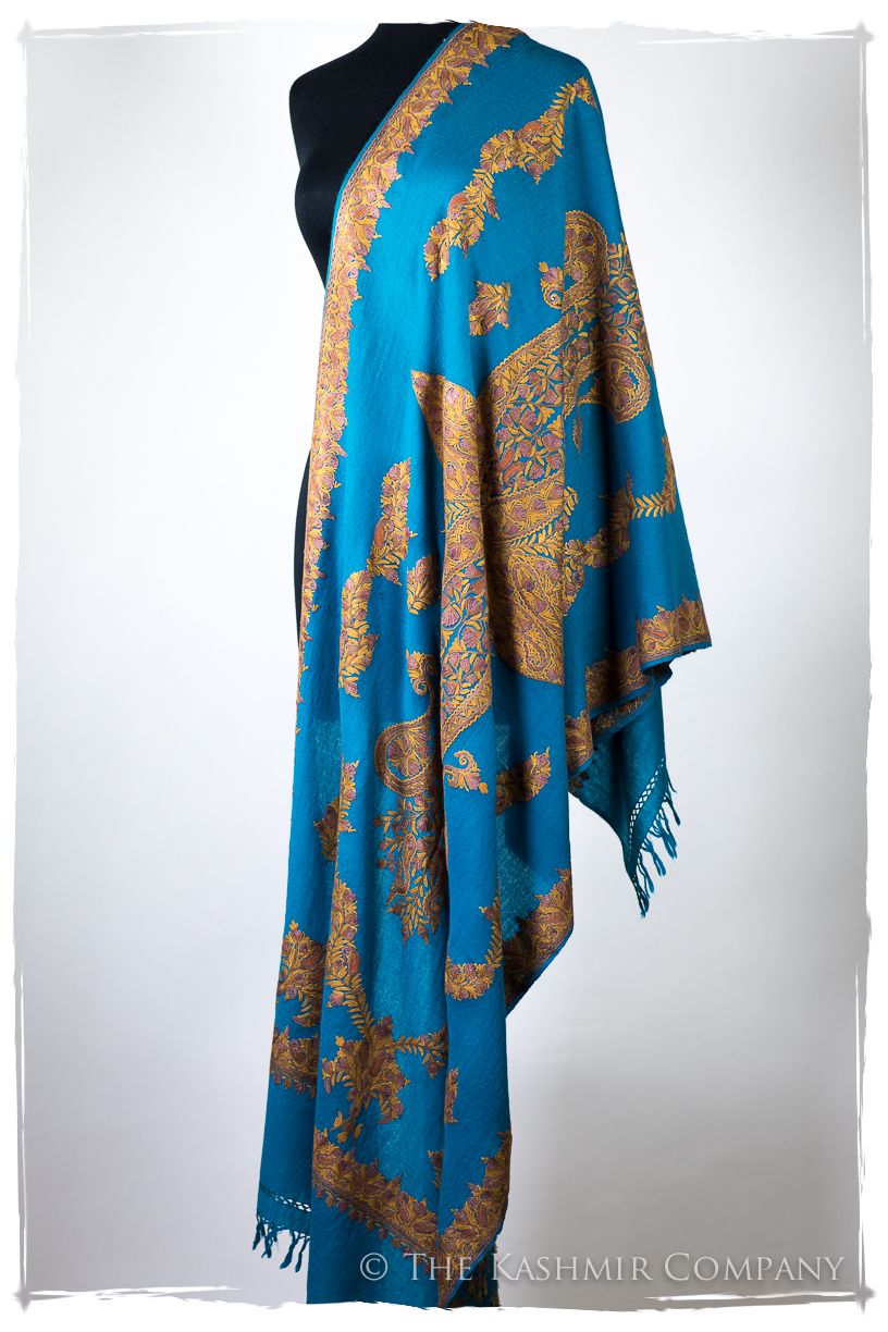 Frontière de Fort Caroline Française Paisley Provence Shawl