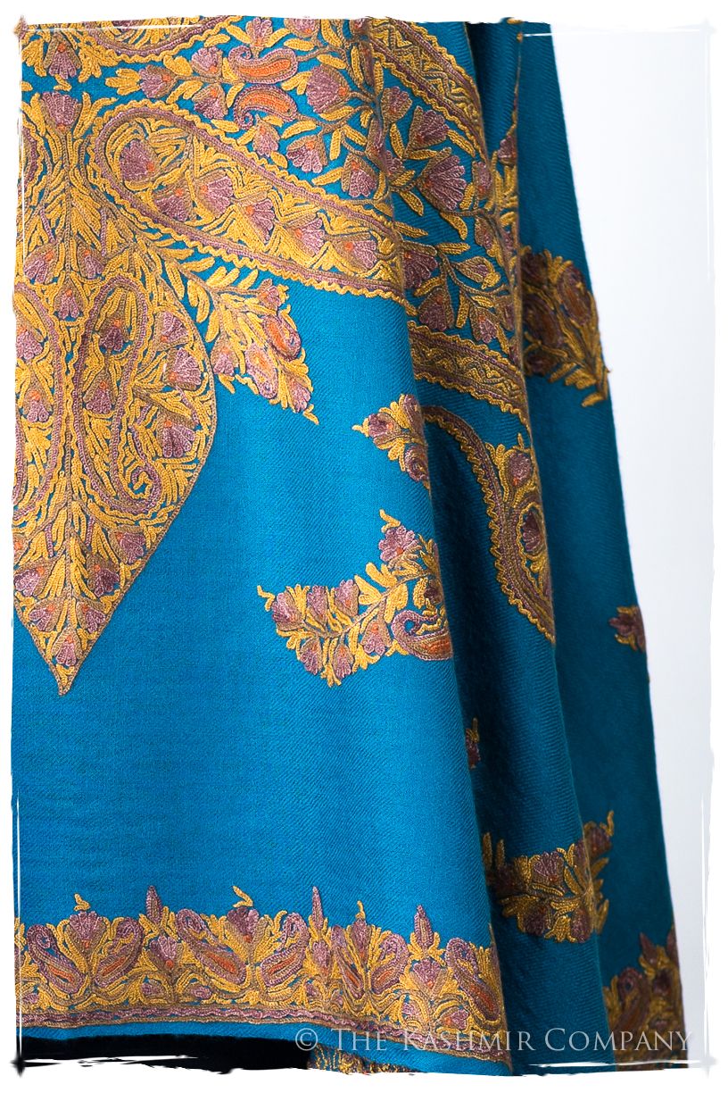 Frontière de Fort Caroline Française Paisley Provence Shawl