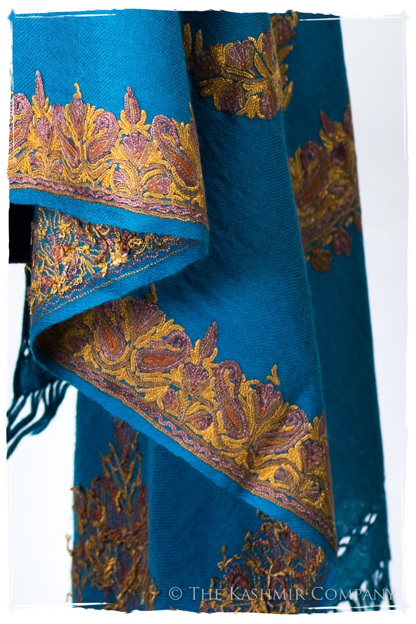 Frontière de Fort Caroline Française Paisley Provence Shawl