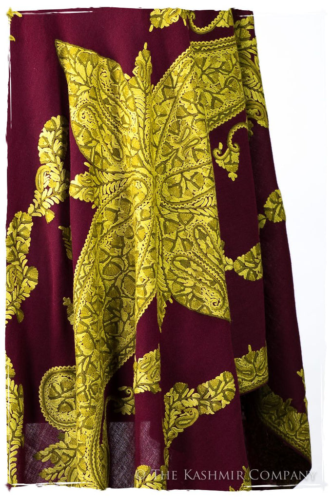 Frontière de la Louisiane Française Paisley Provence Shawl