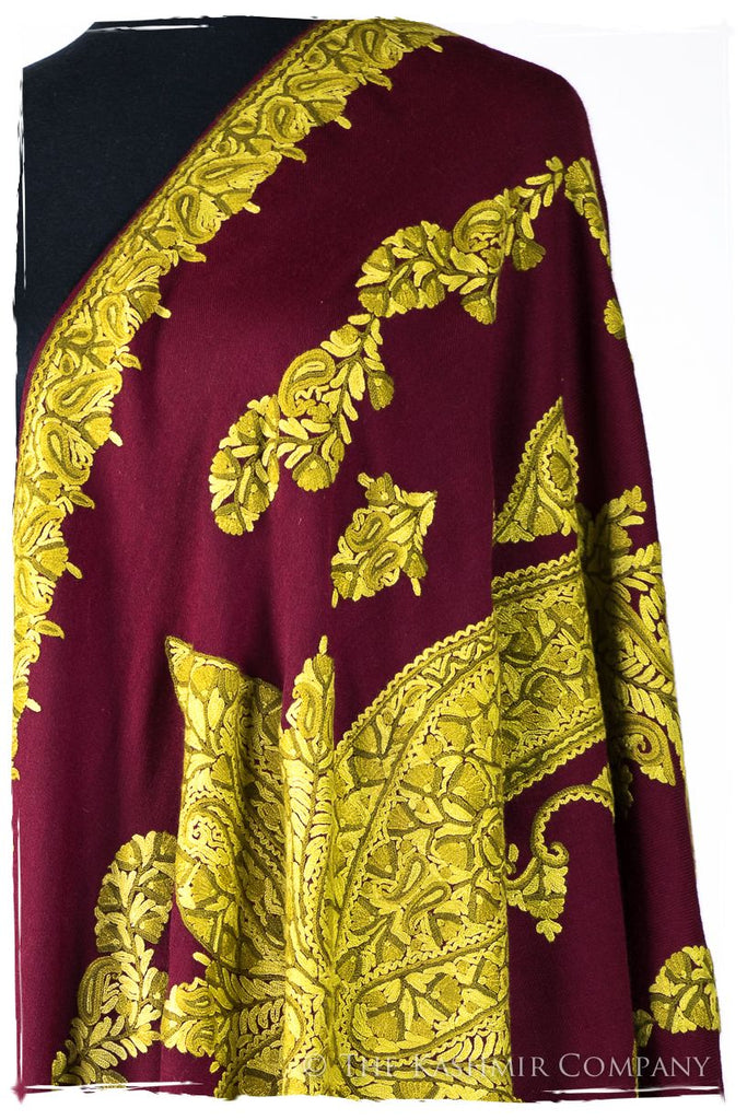 Frontière de la Louisiane Française Paisley Provence Shawl