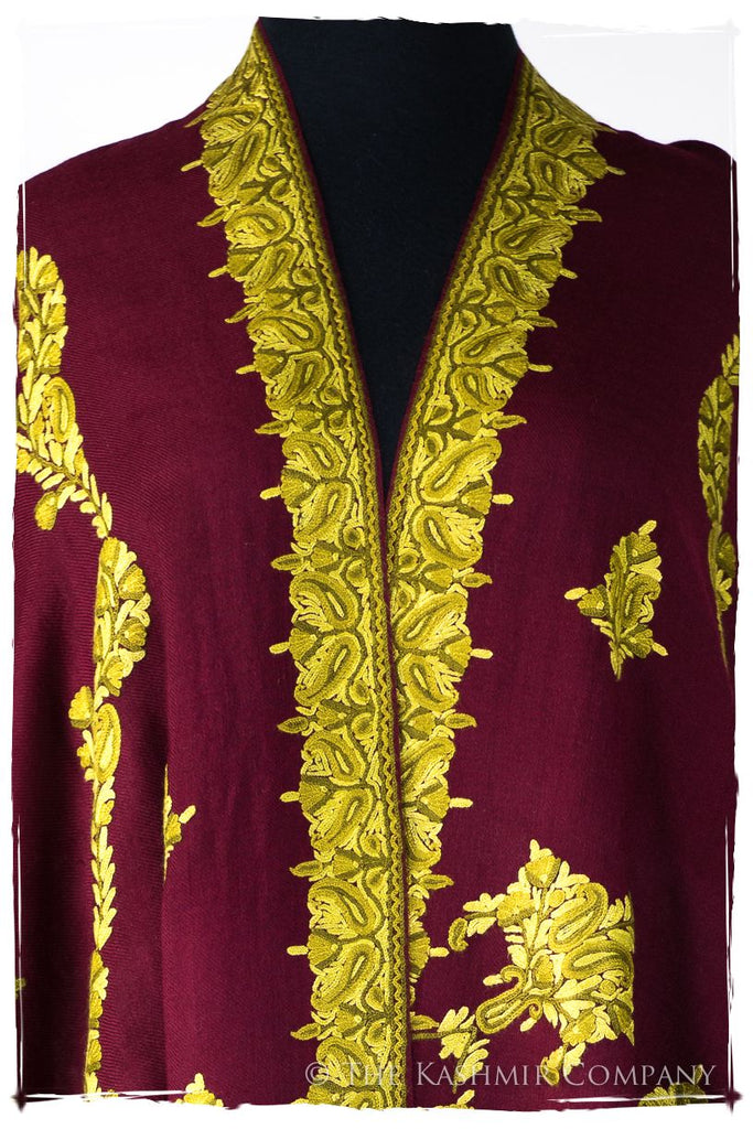 Frontière de la Louisiane Française Paisley Provence Shawl