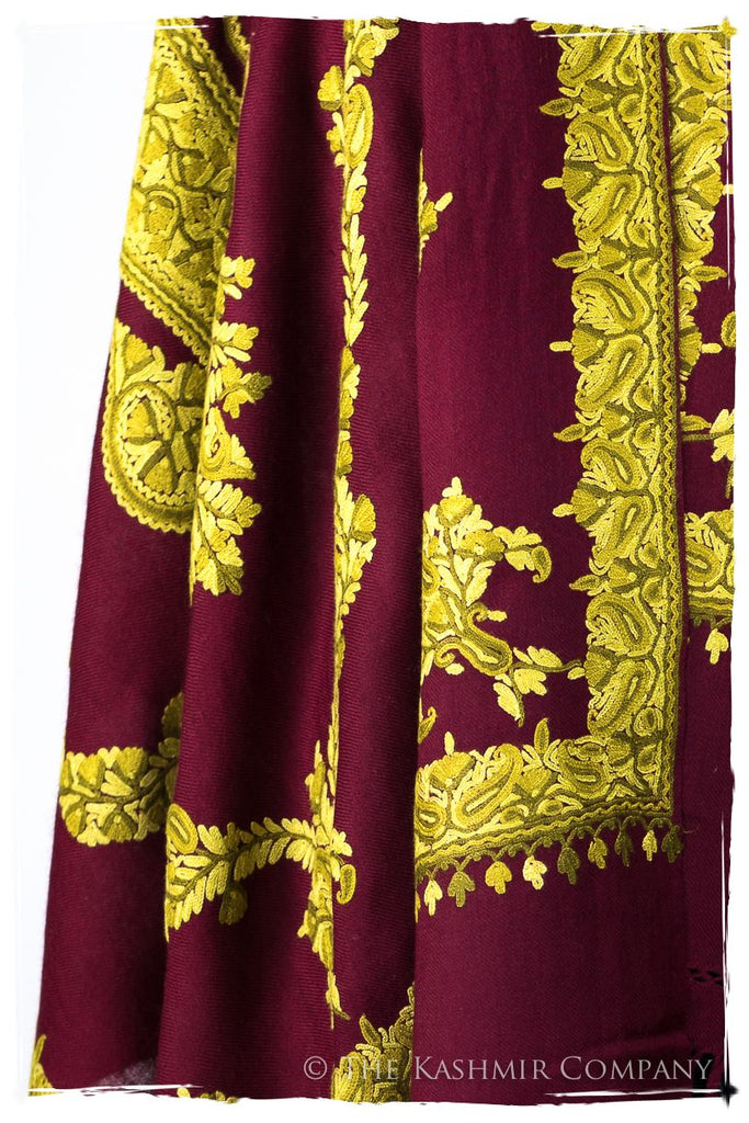 Frontière de la Louisiane Française Paisley Provence Shawl