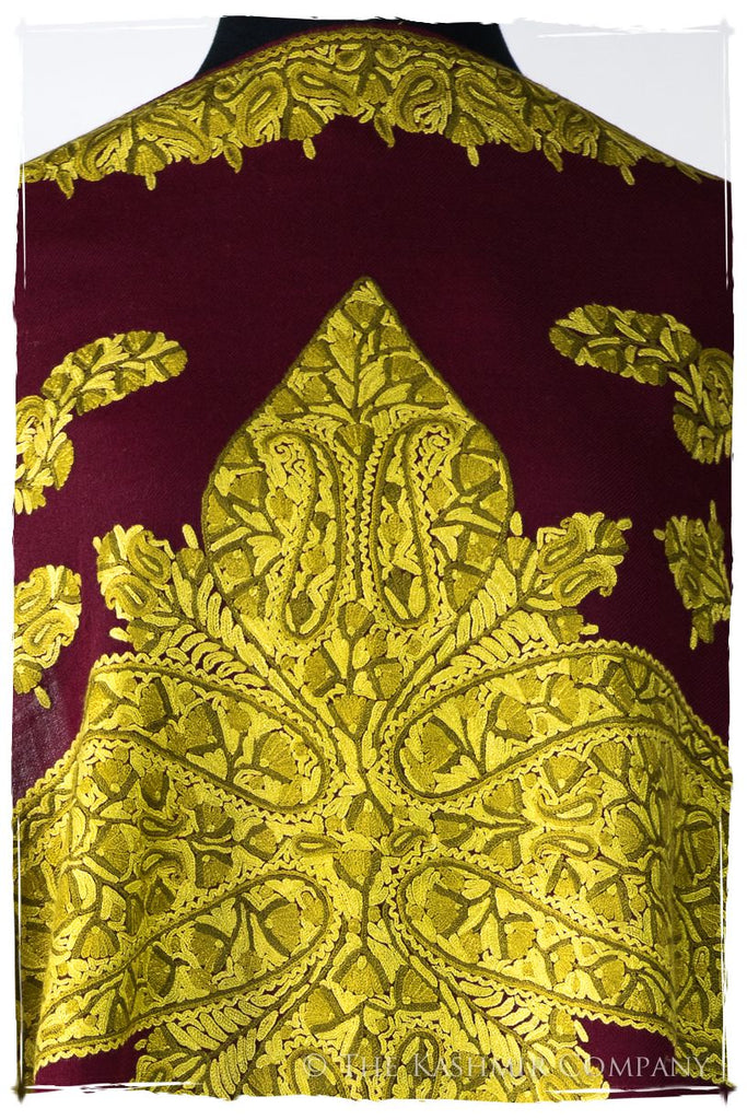 Frontière de la Louisiane Française Paisley Provence Shawl