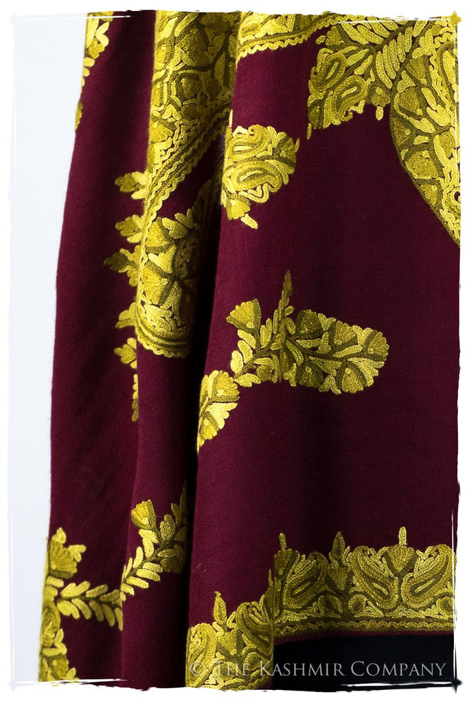 Frontière de la Louisiane Française Paisley Provence Shawl