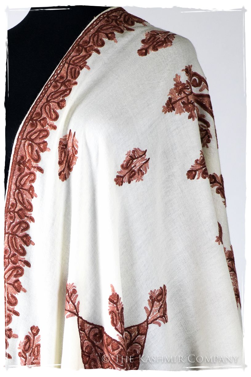 Frontière de la Dominique Française Paisley Provence Shawl