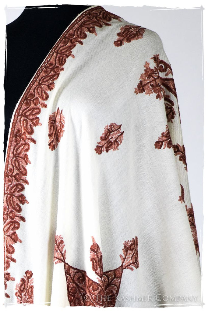 Frontière de la Dominique Française Paisley Provence Shawl