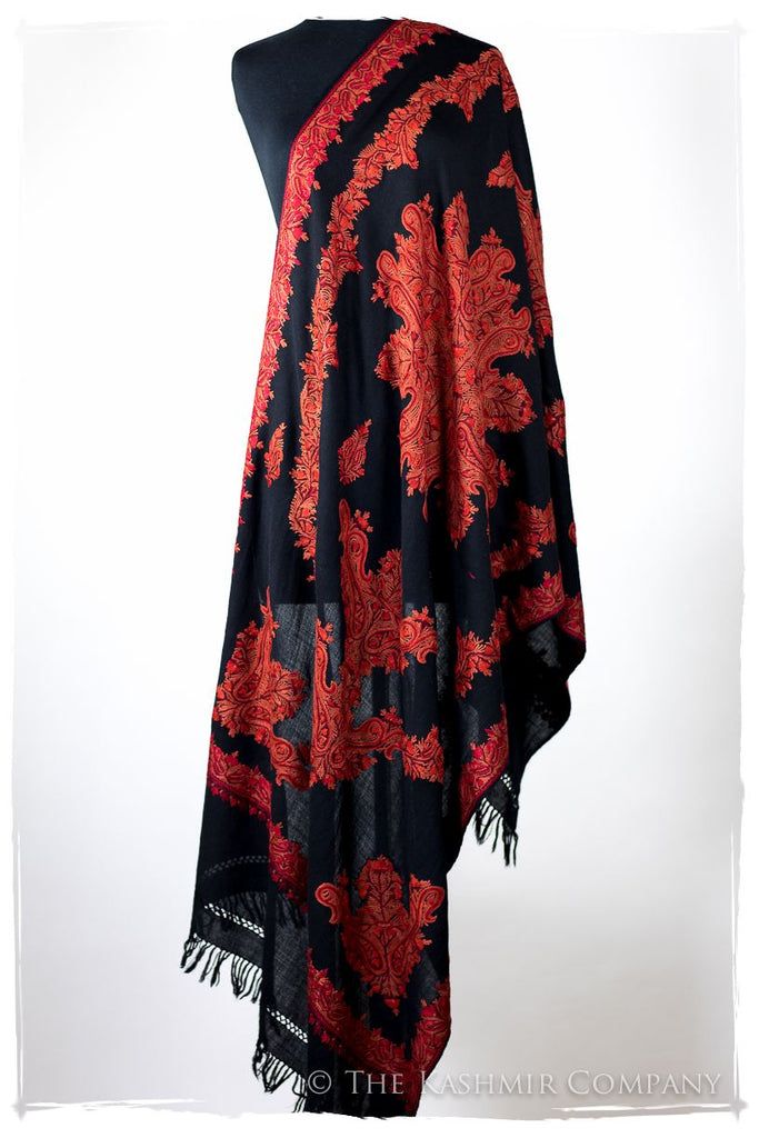 Frontière de Sainte-Croix Française Paisley Provence Shawl