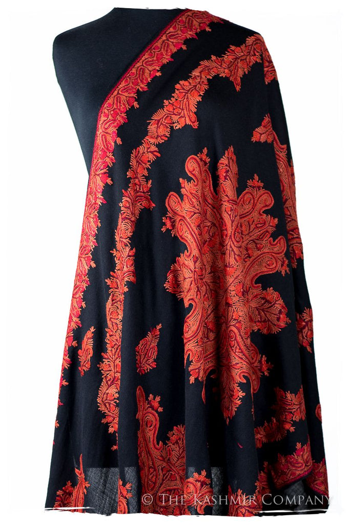 Frontière de Sainte-Croix Française Paisley Provence Shawl