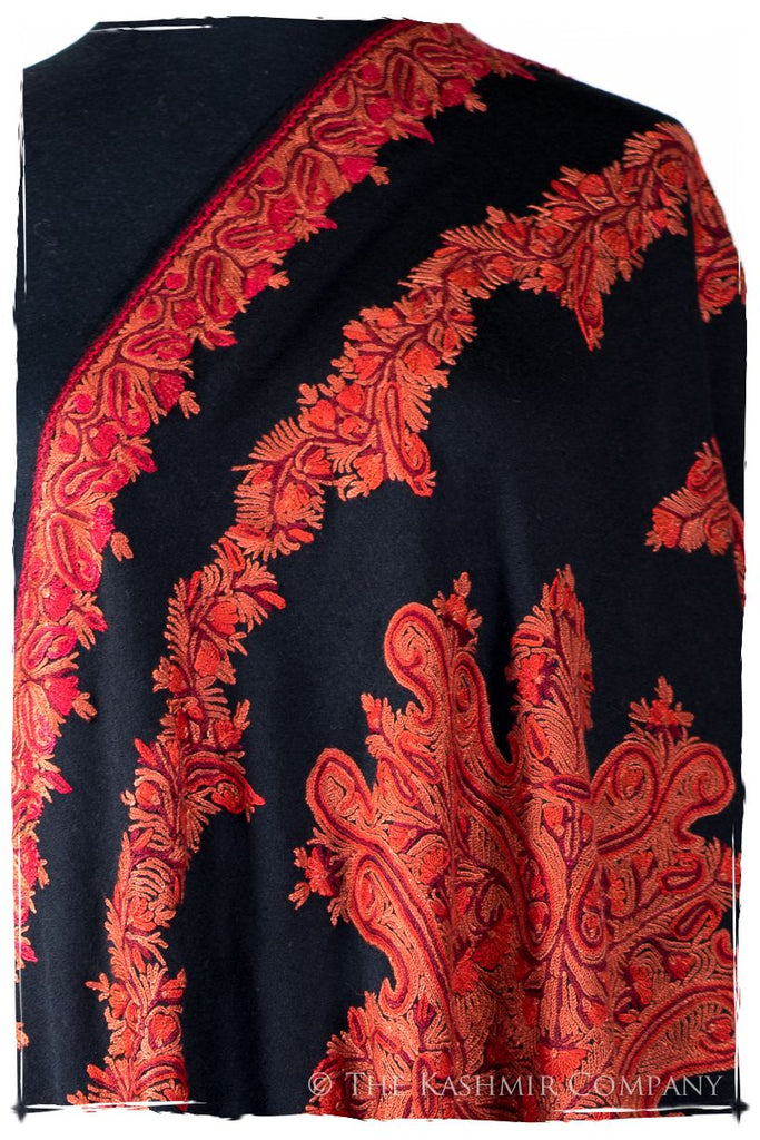 Frontière de Sainte-Croix Française Paisley Provence Shawl