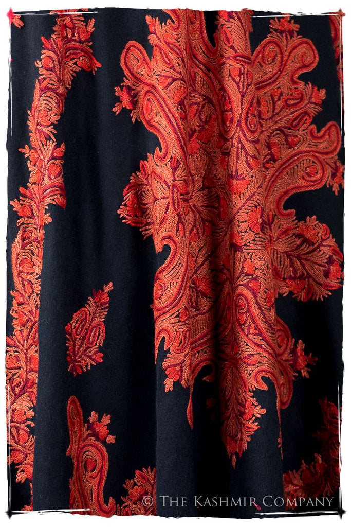 Frontière de Sainte-Croix Française Paisley Provence Shawl