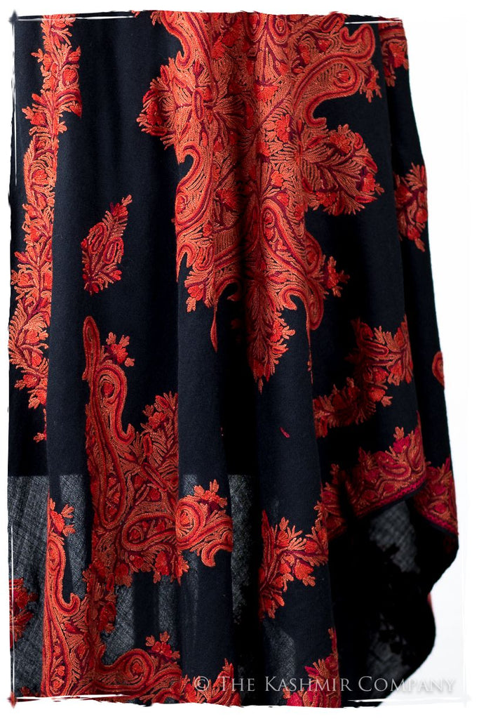 Frontière de Sainte-Croix Française Paisley Provence Shawl