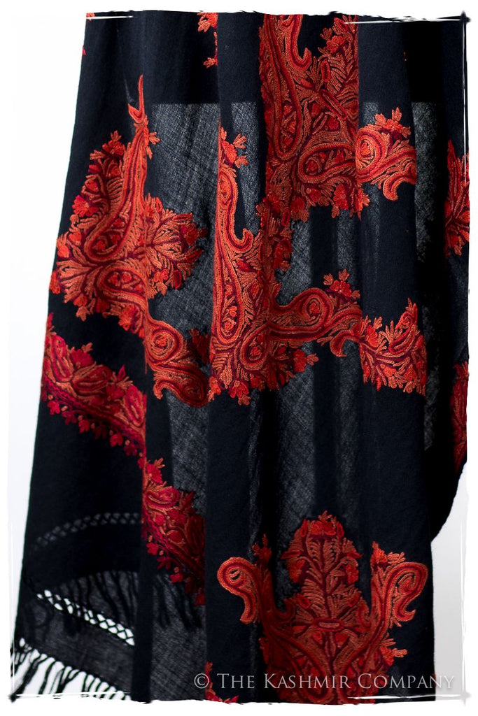 Frontière de Sainte-Croix Française Paisley Provence Shawl