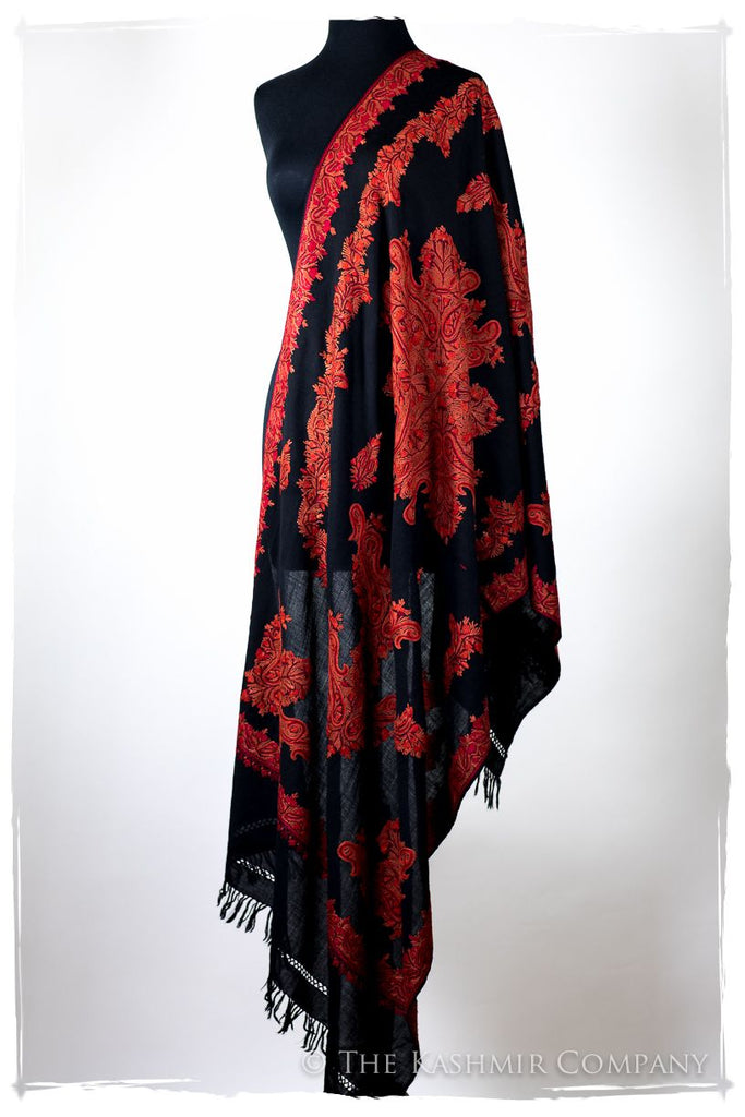 Frontière de Sainte-Croix Française Paisley Provence Shawl