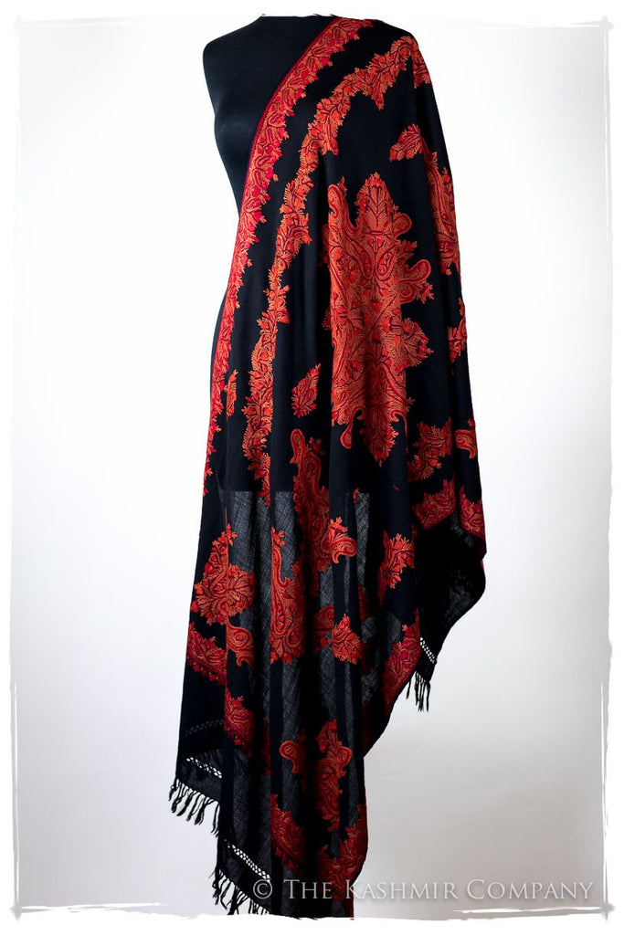 Frontière de Sainte-Croix Française Paisley Provence Shawl