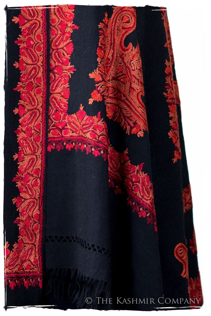 Frontière de Sainte-Croix Française Paisley Provence Shawl