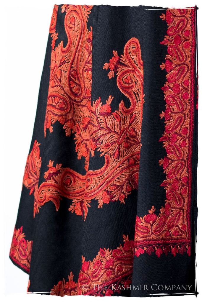 Frontière de Sainte-Croix Française Paisley Provence Shawl