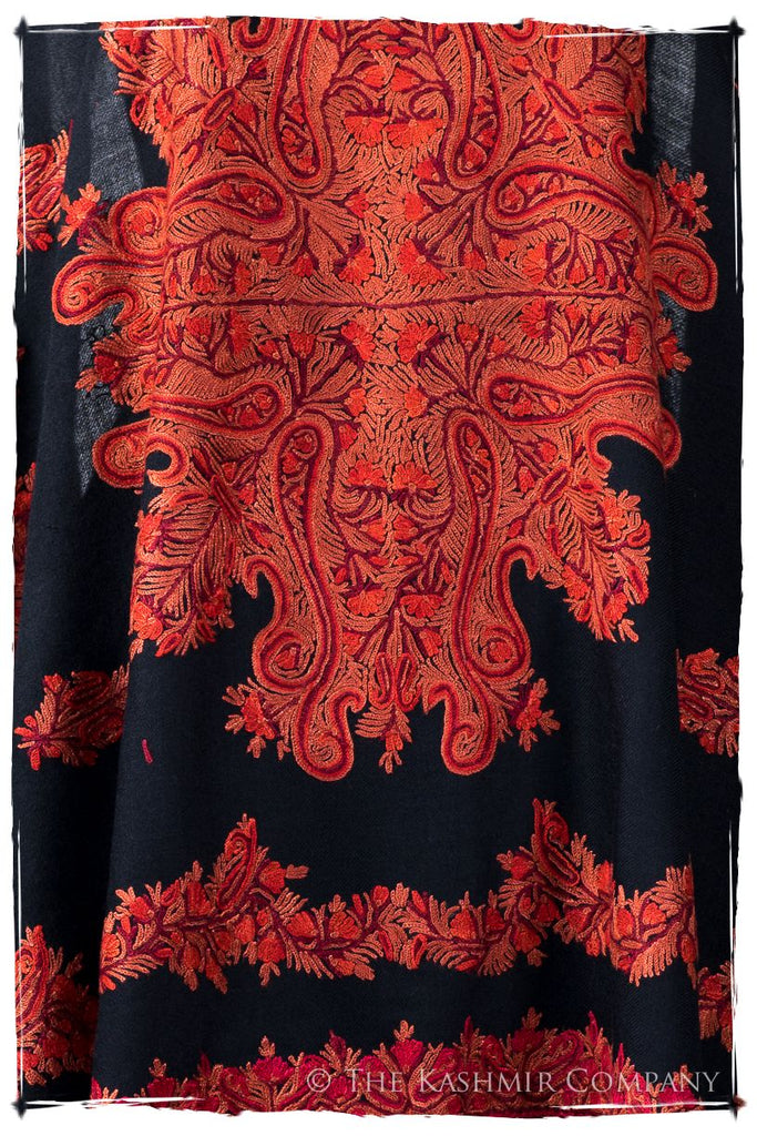 Frontière de Sainte-Croix Française Paisley Provence Shawl