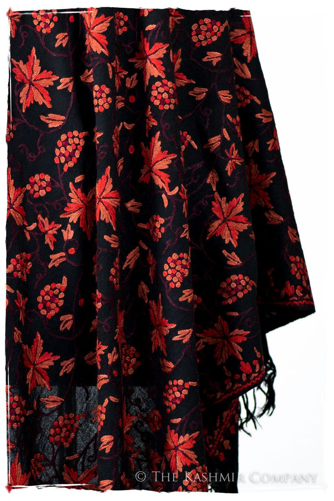 Château de Pierreclos Burgundy Feuilles de Vigne Shawl
