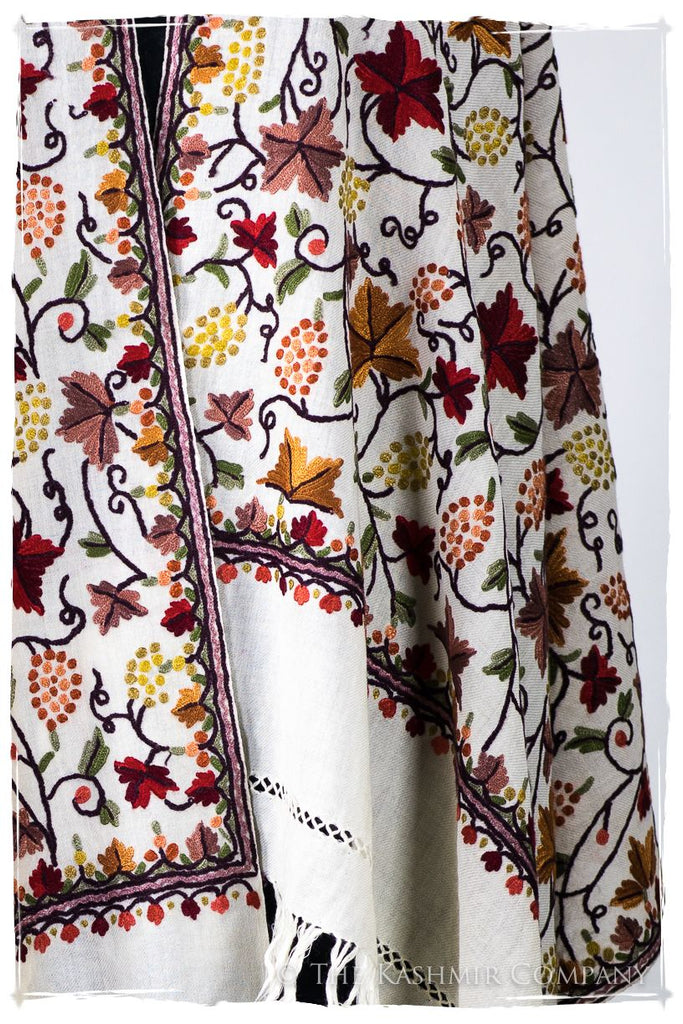 Château de Berne Provence Feuilles de Vigne Shawl