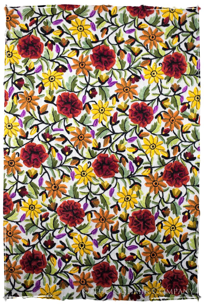 Beau Soleil Fleur Français Antiquaires Shawl