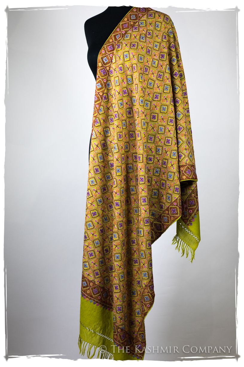Mosaïque de Français Antiquaires Shawl