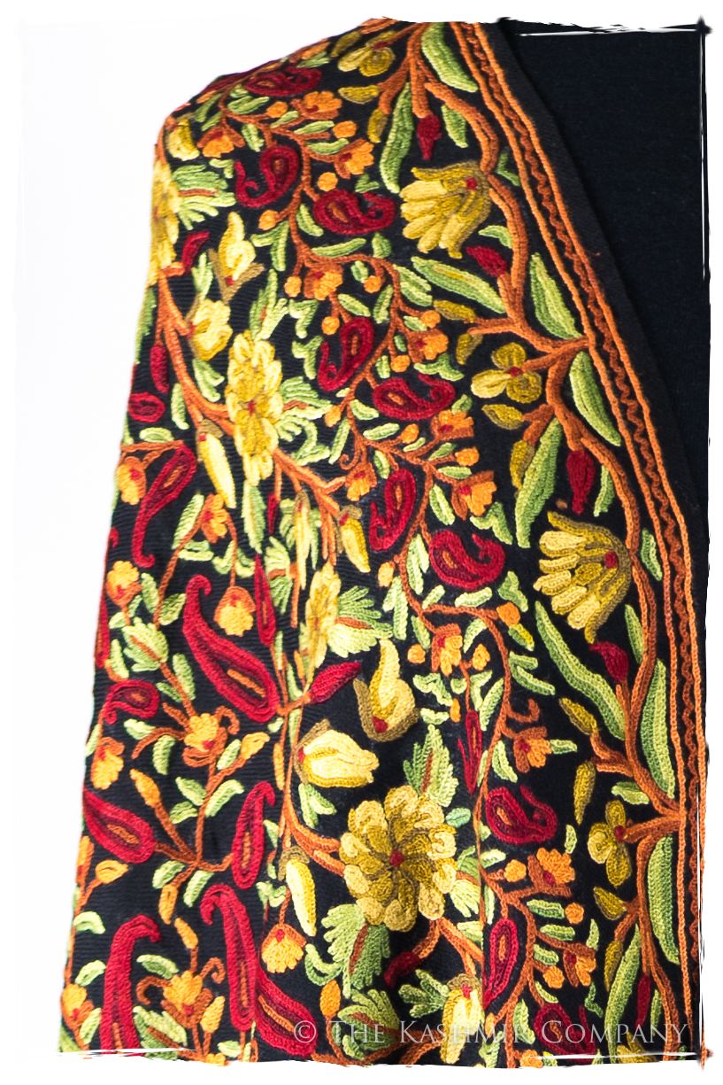 Jardin de la reine Autrichienne Paisley Antiquaires Shawl