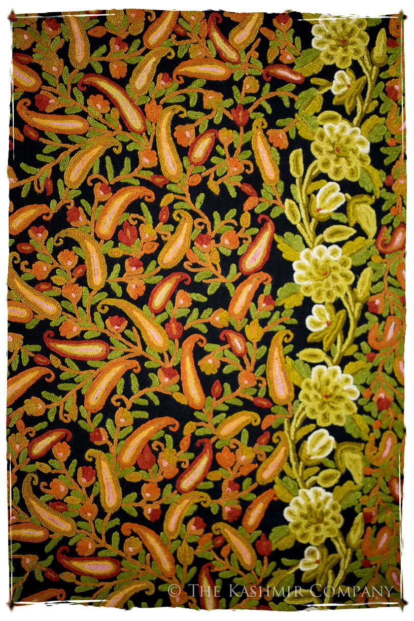 Jardin du reine Italienne Paisley Antiquaires Shawl