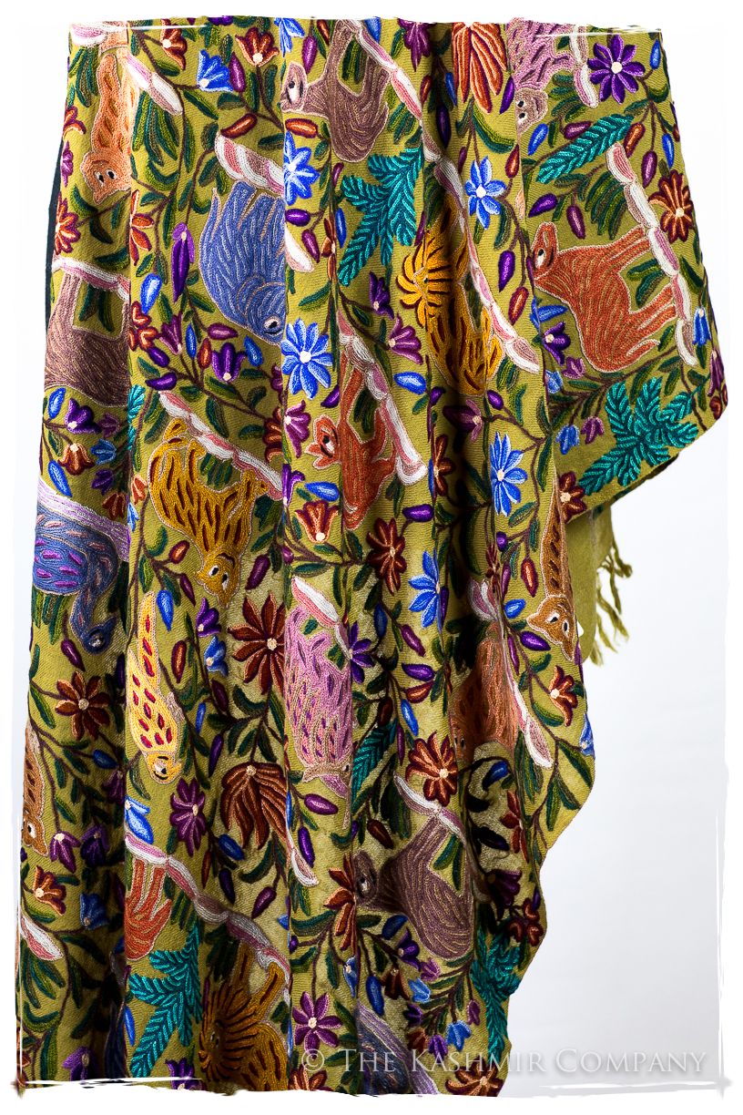 Jardin Arabe du Sanctuaire Colonial Indien Antiquaires Shawl