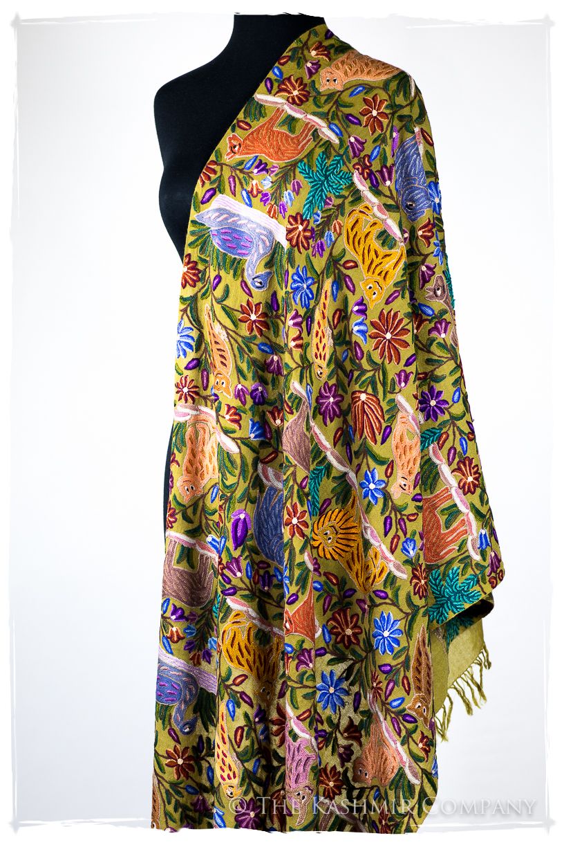 Jardin Arabe du Sanctuaire Colonial Indien Antiquaires Shawl
