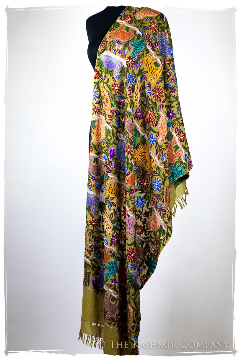 Jardin Arabe du Sanctuaire Colonial Indien Antiquaires Shawl