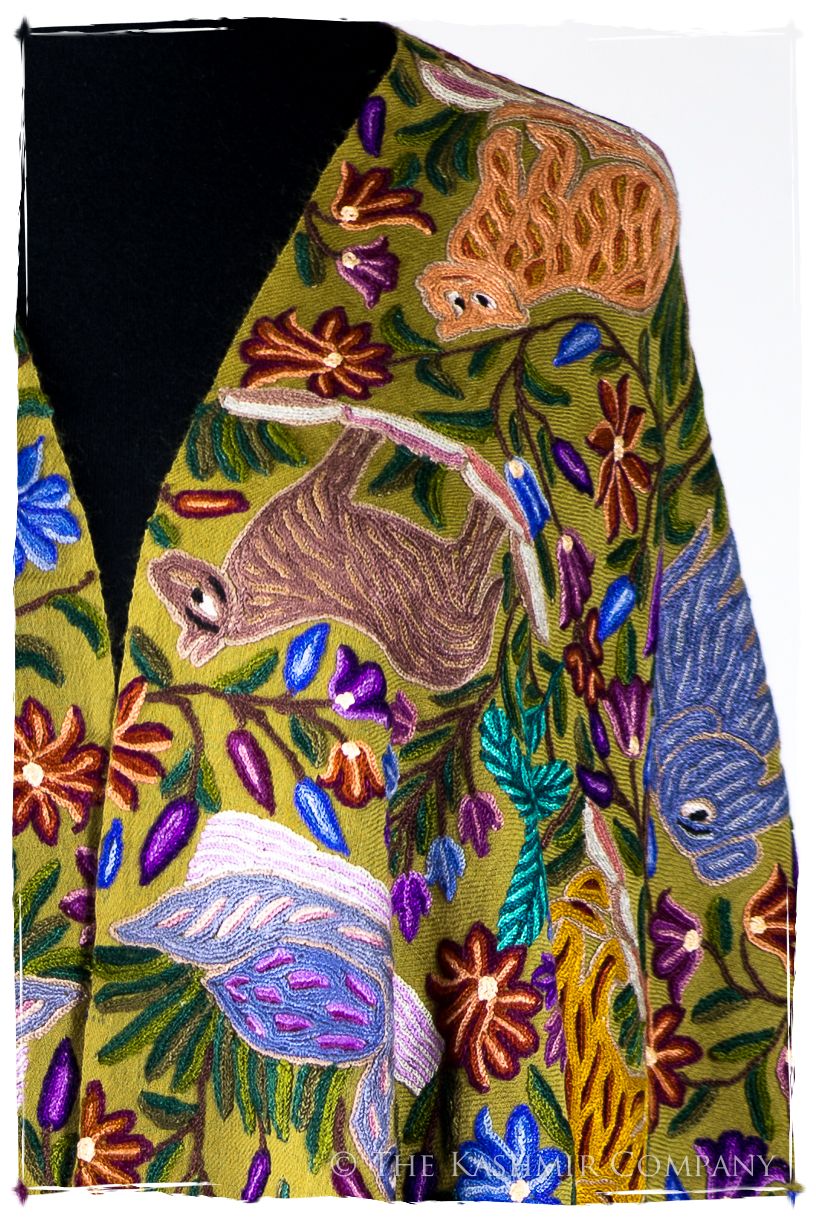 Jardin Arabe du Sanctuaire Colonial Indien Antiquaires Shawl