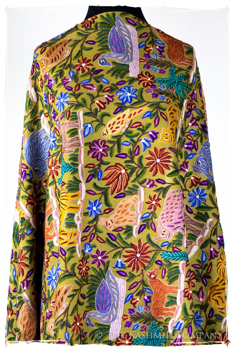 Jardin Arabe du Sanctuaire Colonial Indien Antiquaires Shawl
