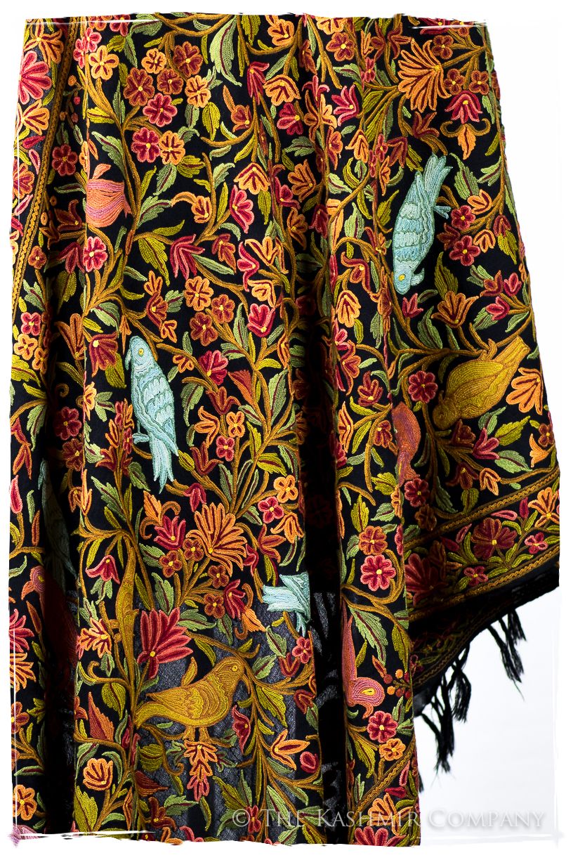 Jardin d'Eden Mughal Indien Antiquaires Shawl