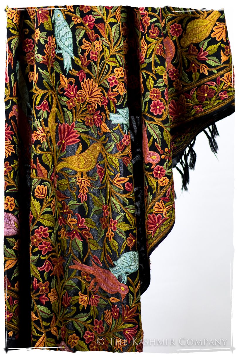 Jardin d'Eden Mughal Indien Antiquaires Shawl