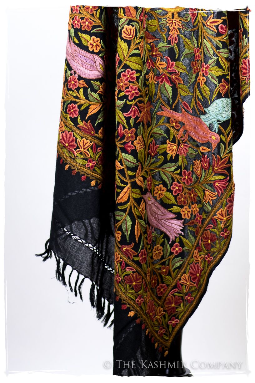 Jardin d'Eden Mughal Indien Antiquaires Shawl