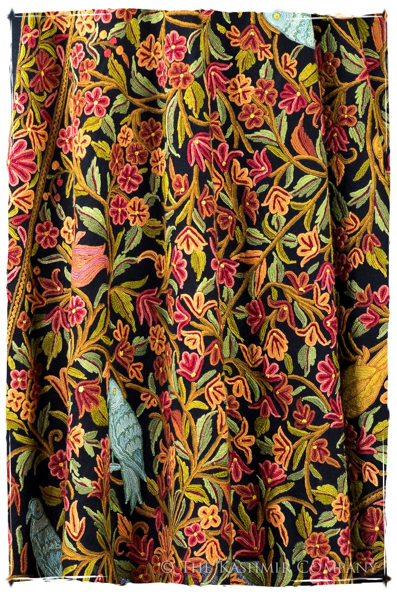 Jardin d'Eden Mughal Indien Antiquaires Shawl