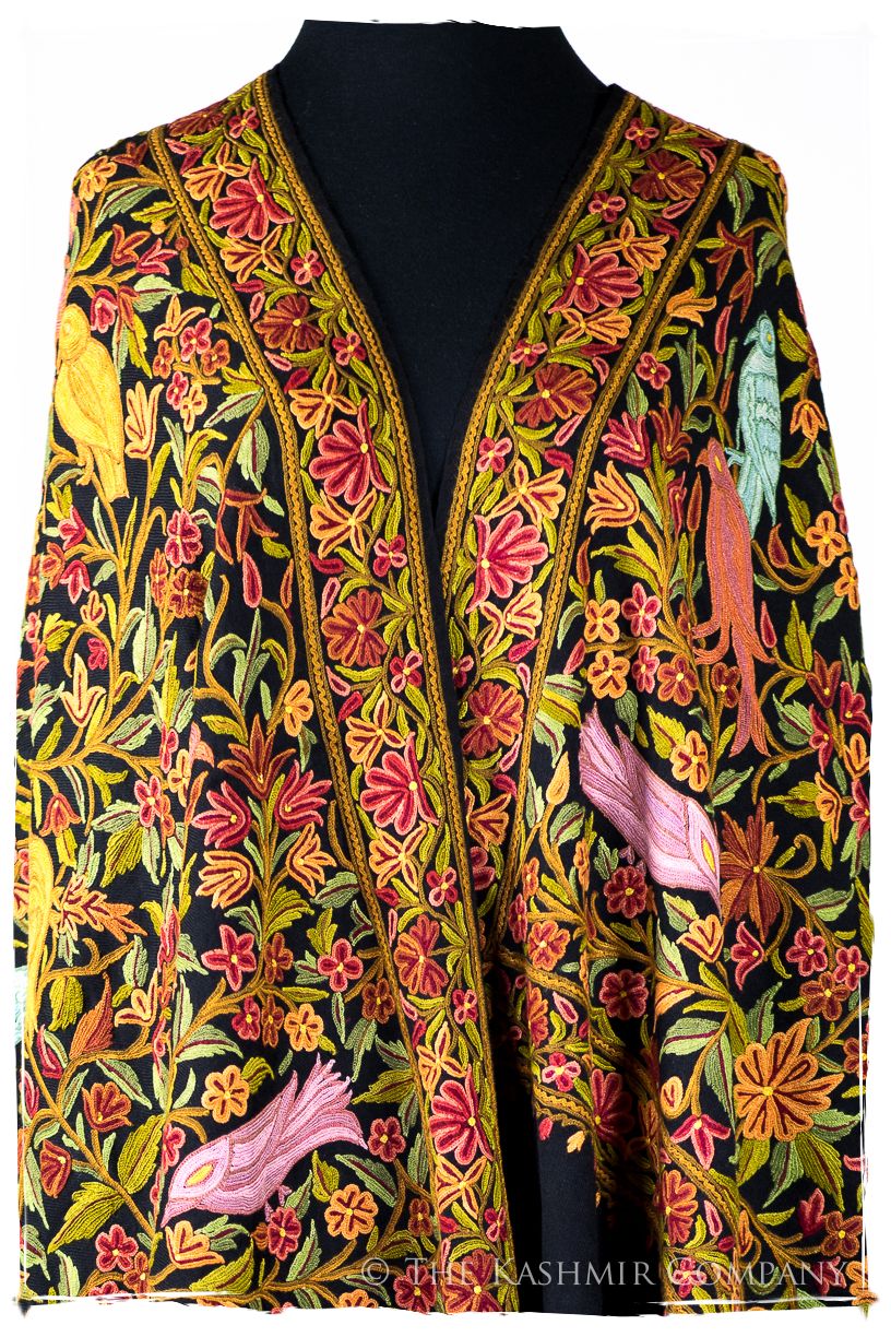 Jardin d'Eden Mughal Indien Antiquaires Shawl
