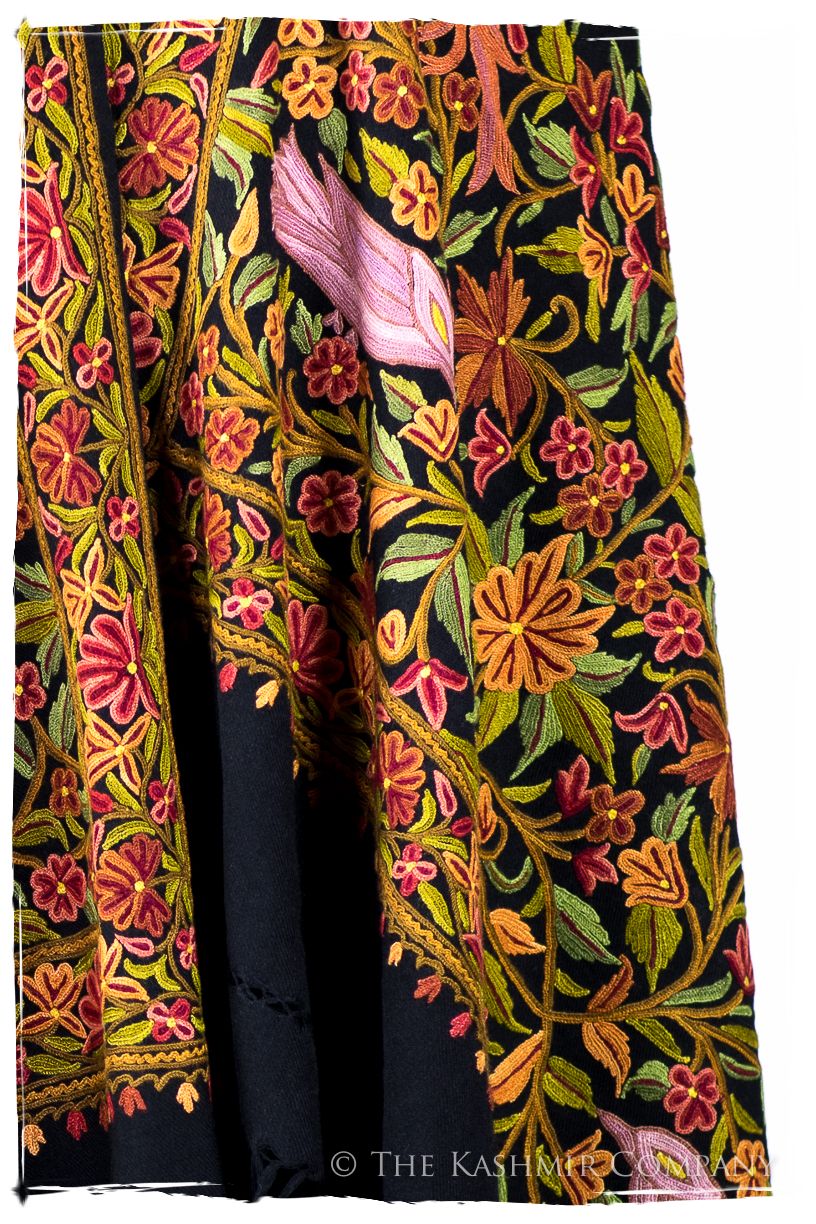 Jardin d'Eden Mughal Indien Antiquaires Shawl