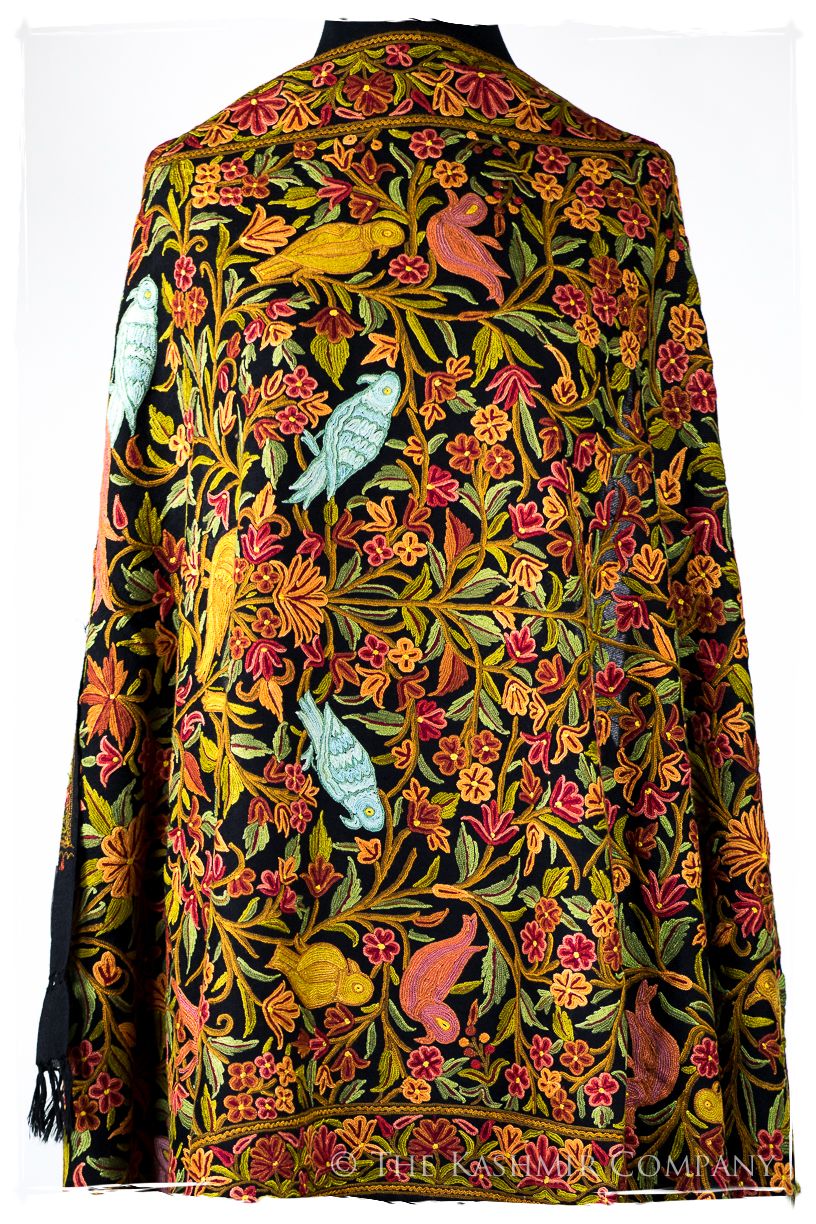 Jardin d'Eden Mughal Indien Antiquaires Shawl
