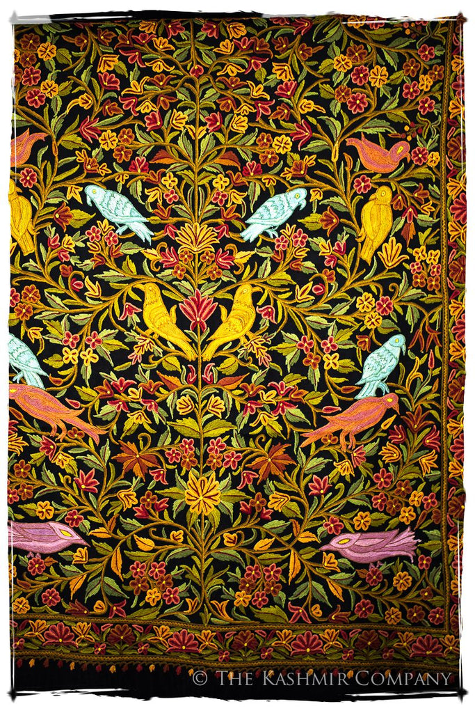 Jardin d'Eden Mughal Indien Antiquaires Shawl