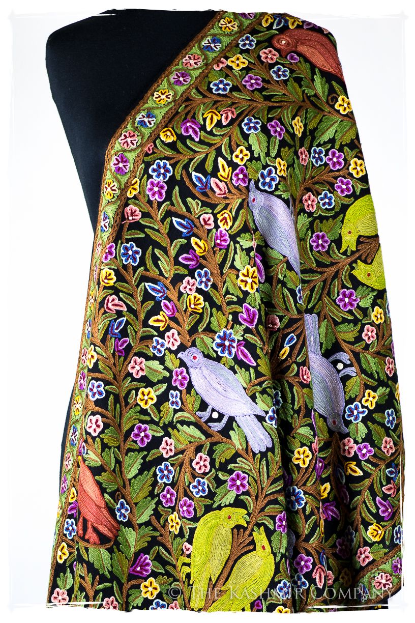 Jardin du Cachemire Afghan Indien Antiquaires Shawl