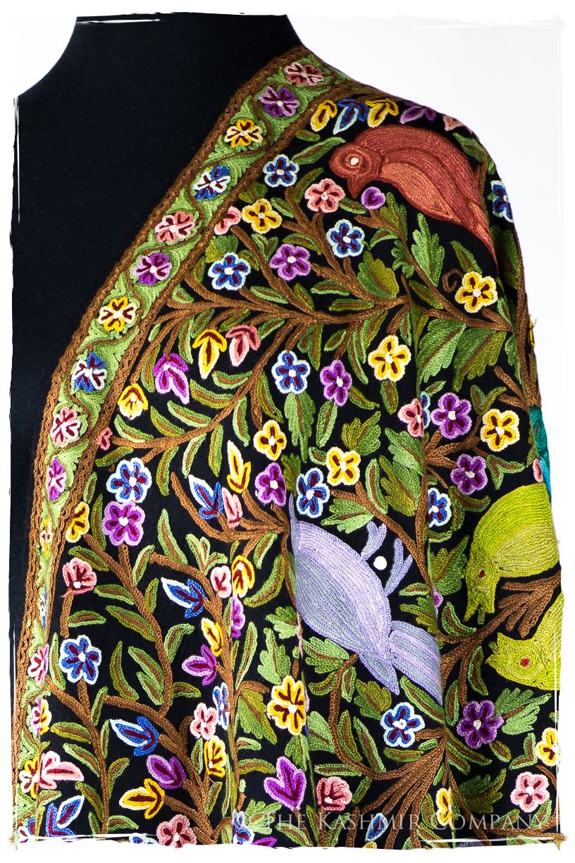 Jardin du Cachemire Afghan Indien Antiquaires Shawl
