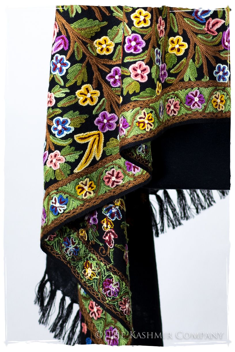 Jardin du Cachemire Afghan Indien Antiquaires Shawl