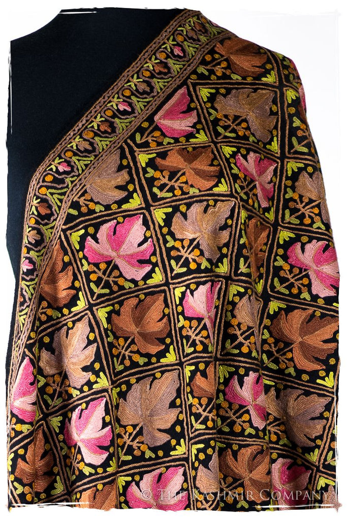 Mosaïque Chinar de la mélodie du Cachemire Antiquaires Shawl