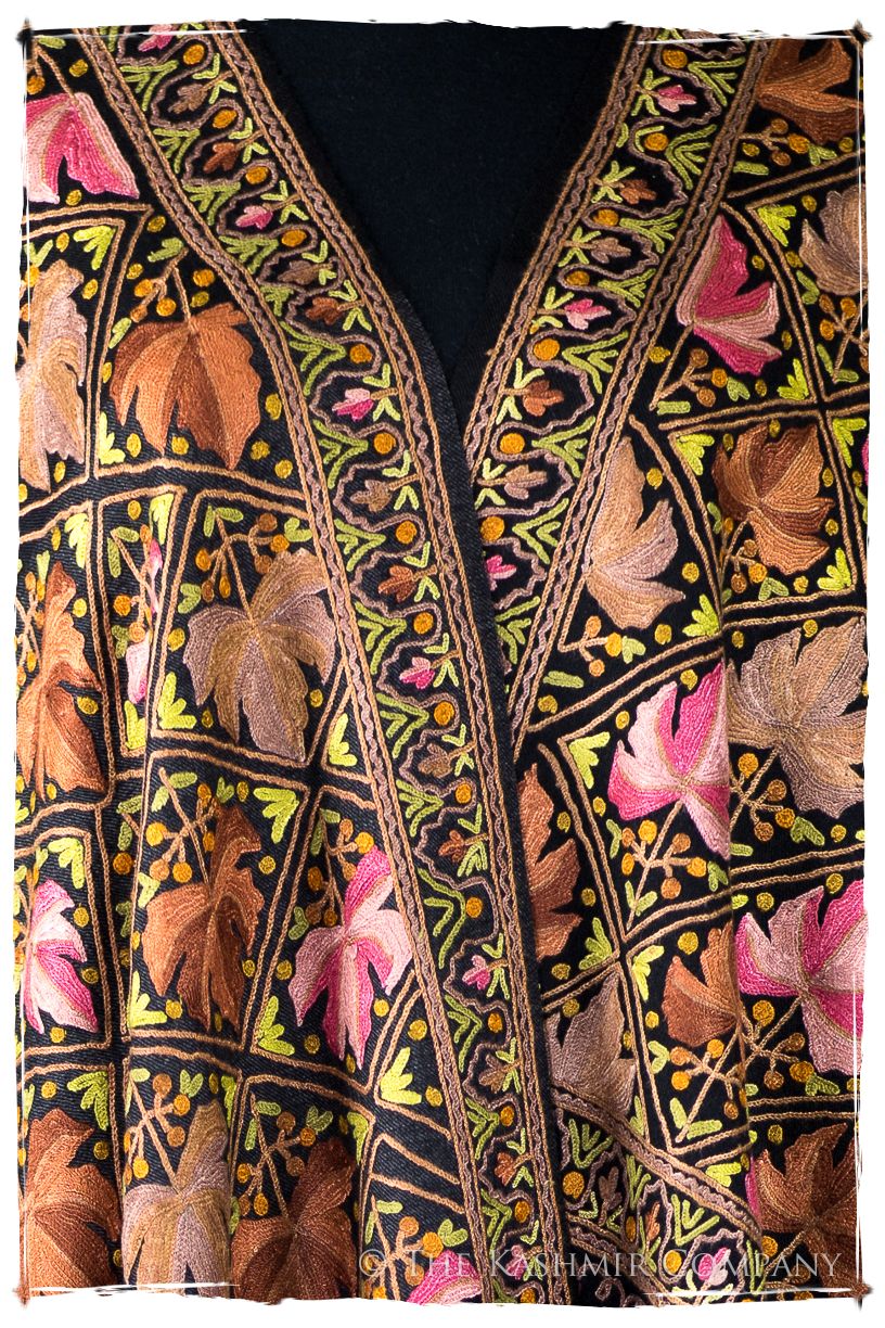 Mosaïque Chinar de la mélodie du Cachemire Antiquaires Shawl