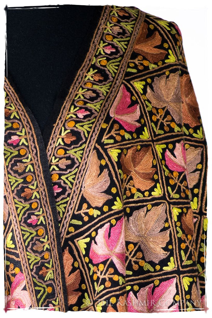 Mosaïque Chinar de la mélodie du Cachemire Antiquaires Shawl