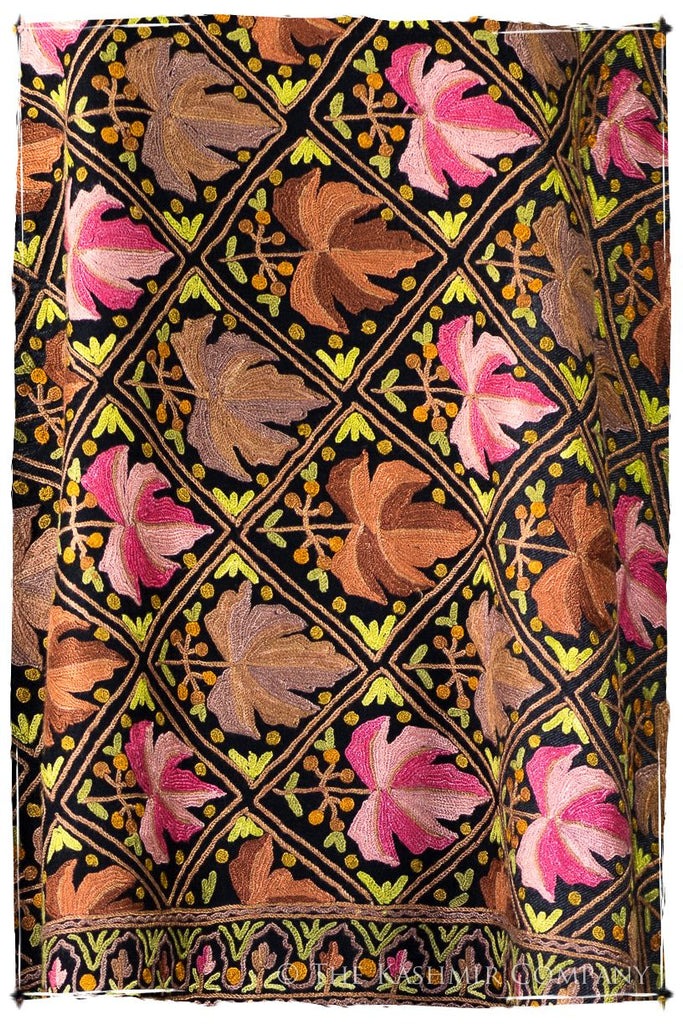 Mosaïque Chinar de la mélodie du Cachemire Antiquaires Shawl