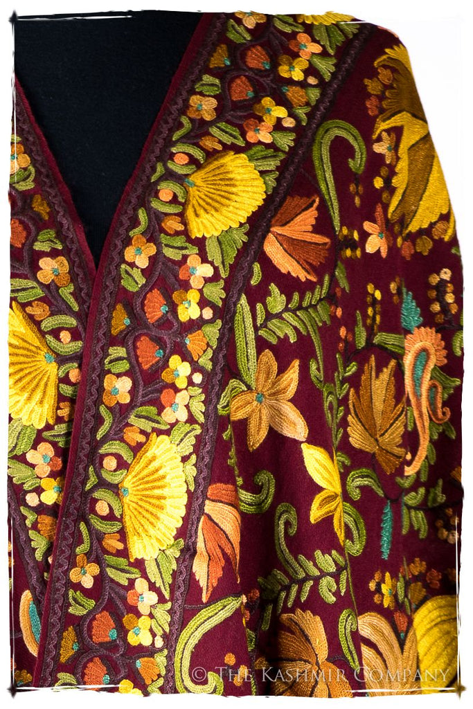 Jardin du Chinar du Bordeaux Cachemire Antiquaires Shawl